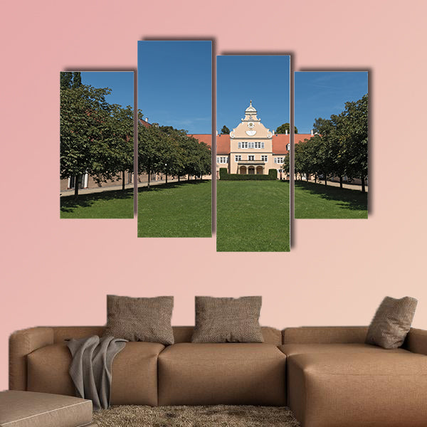 Renaissance hunting castle Kranichstein near Darmstadt, wall art