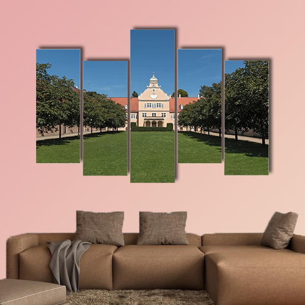 Renaissance hunting castle Kranichstein near Darmstadt, wall art