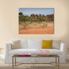 Sacred crocodile in Sabou, Burkina Faso, Africa Multi panel canvas wall art