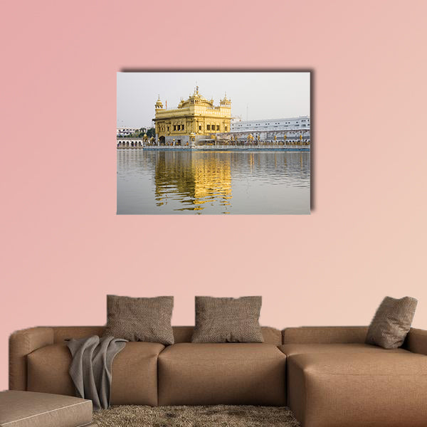 Harimandir Sahib swarn mandir or golden temple, Amritsar, Punjab, India multi panel canvas wall art