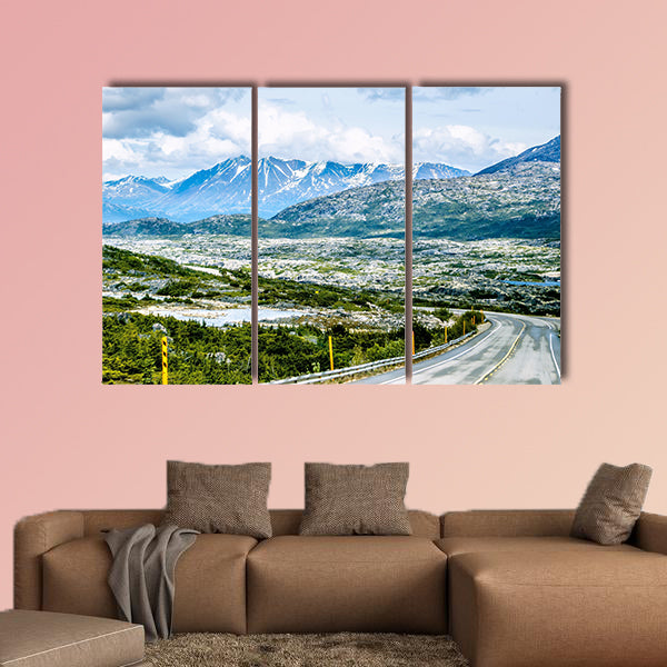 White pass mountains in british Columbia Multi panel canvas wall art