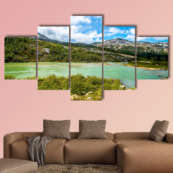 White pass mountains in british Columbia Multi panel canvas wall art