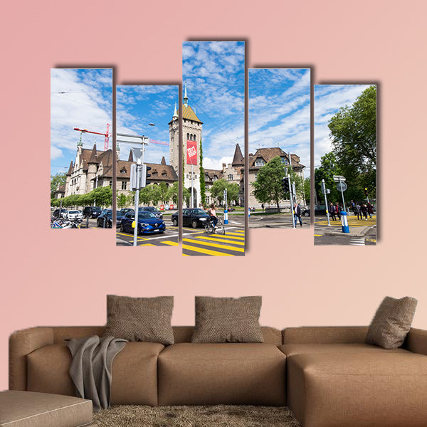 Zurich, Switzerland, Swiss national museum, multi panel canvas wall art