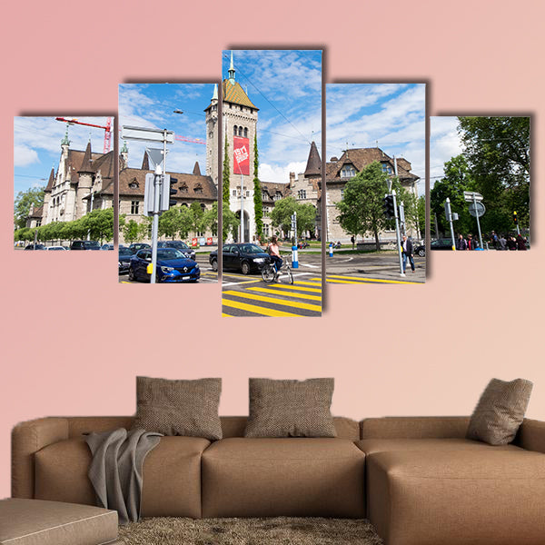 Zurich, Switzerland, Swiss national museum, multi panel canvas wall art