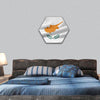 Flag of Cyprus hexagonal canvas wall art