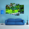 A Park in Cherntawan International Meditation Center Thailand multi panel canvas wall art