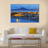 View Of the La Manga Del Mar Menor, Spain Multi Panel Canvas Wall Art Print Set