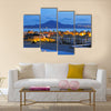 View Of the La Manga Del Mar Menor, Spain Multi Panel Canvas Wall Art Print Set