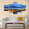 View Of the La Manga Del Mar Menor, Spain Multi Panel Canvas Wall Art Print Set