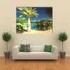 Lavish Spectacular Plants On Wasteland Later In The Day In The Libya, Multi Panel Canvas Wall Art