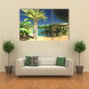 Lavish Spectacular Plants On Wasteland Later In The Day In The Libya, Multi Panel Canvas Wall Art