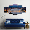 Budapest City View of Castle Hill and Castle Multi Panel Canvas Wall Art