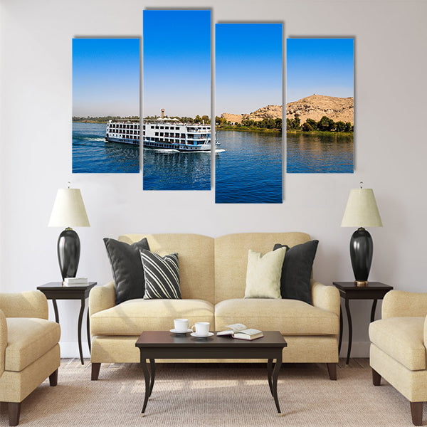 A cruise on the Nile is one of any trip to Egypt Multi panel canvas wall art