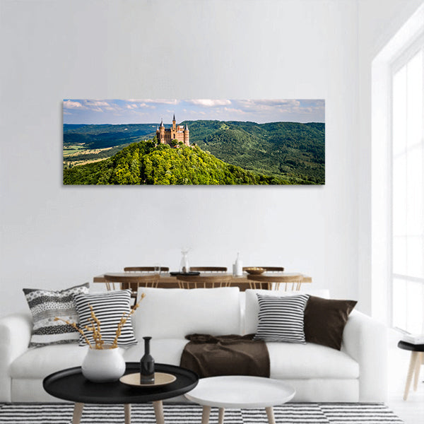 Hohenzollern Castle, Germany Panoramic Canvas Wall Art