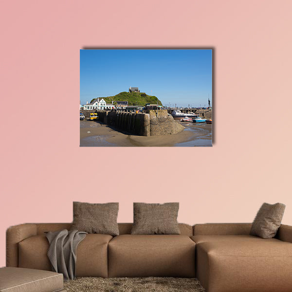 Beautiful spring sunshine and clear blue skies were enjoyed wall art