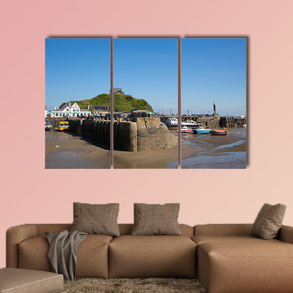 Beautiful spring sunshine and clear blue skies were enjoyed wall art