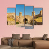 Entrance of Hisor Fortress in Tajikistan multi panel canvas wall art