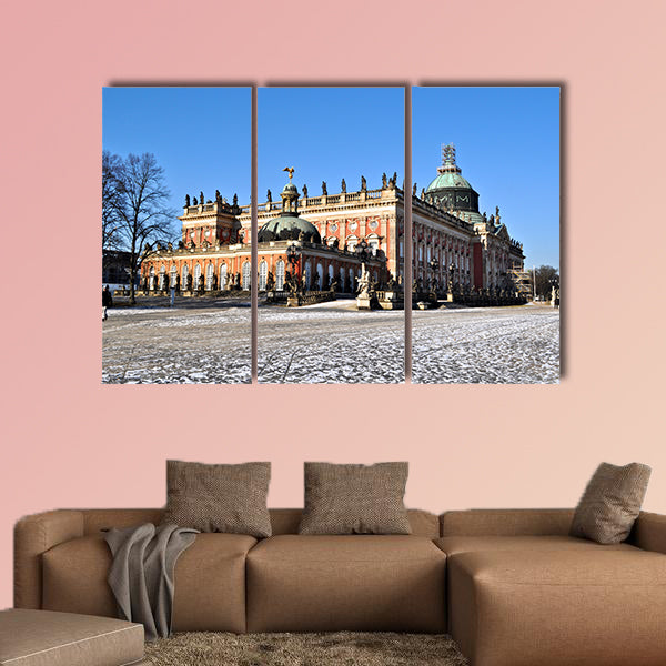 The Neues Palais or New Palace, multi panel canvas wall art