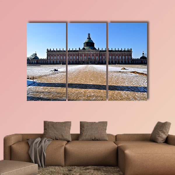 The Neues Palais or New Palace, Potsdam, Germany multi panel canvas wall art