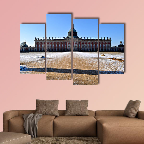 The Neues Palais or New Palace, Potsdam, Germany multi panel canvas wall art