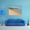 Beautiful deserted tropical beach on Bubaque island Bijagos archipelago West Africa Multi panel canvas wall art