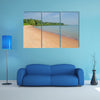 Beautiful deserted tropical beach on Bubaque island Bijagos archipelago West Africa Multi panel canvas wall art