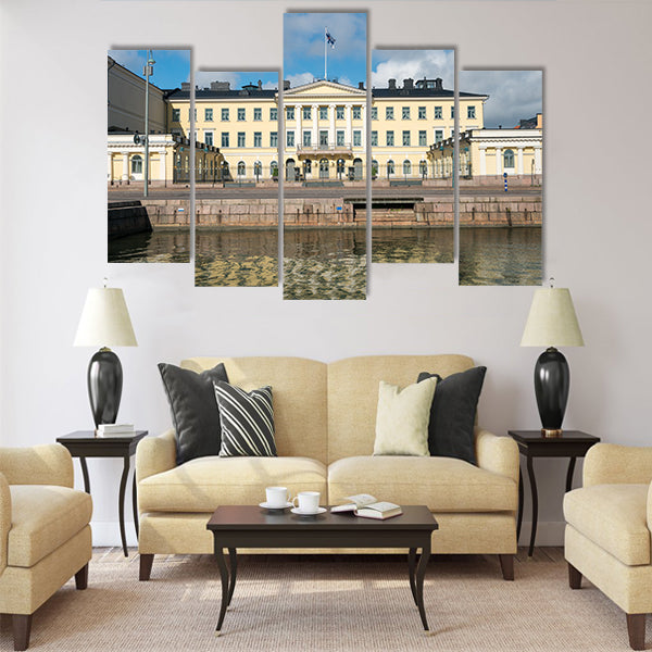 Office of the President of the Republic of Finland in Helsinki Multi panel canvas wall art