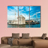 Ortakoy mosque and Bosphorus bridge, Istanbul, Turkey multi panel canvas wall art