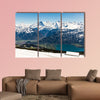 View of the mountains Eiger Moench and Jungfrau multi panel canvas wall art