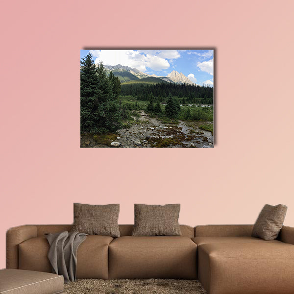 Views around the Ink Pots in Johnston Canyon, Banff National Park wall art