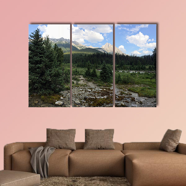 Views around the Ink Pots in Johnston Canyon, Banff National Park wall art