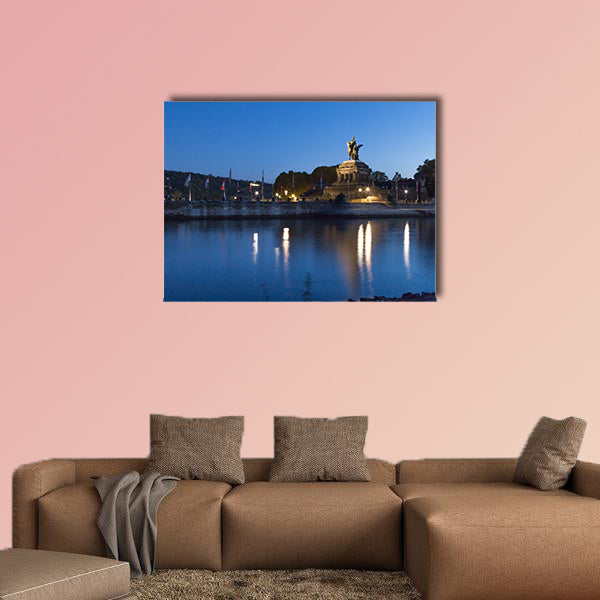 Deutsches Eck in Koblenz Rhineland-Palatinate Germany wall art