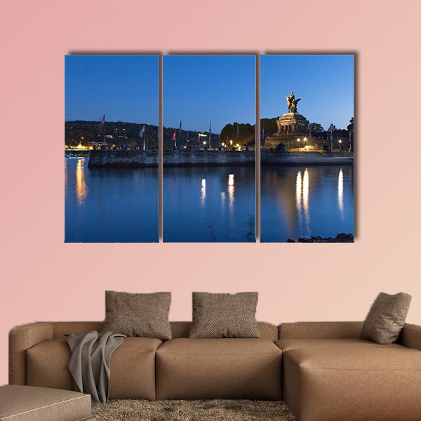 Deutsches Eck in Koblenz Rhineland-Palatinate Germany wall art