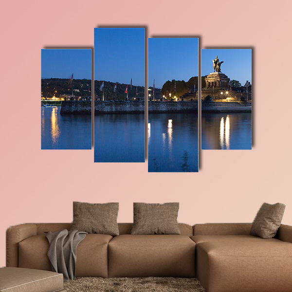 Deutsches Eck in Koblenz Rhineland-Palatinate Germany wall art