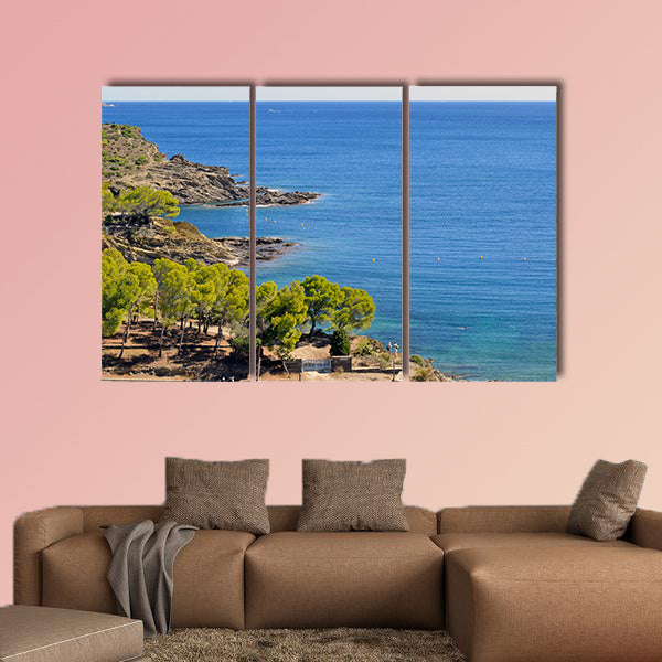 Natural landscapes in the Mediterranean  multi panel canvas wall art