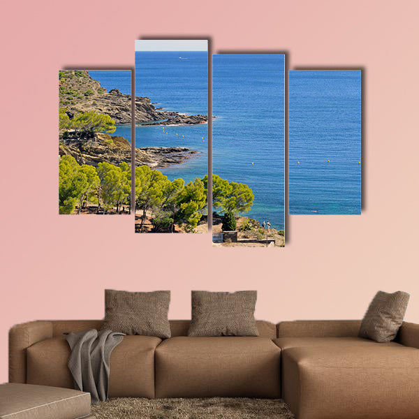 Natural landscapes in the Mediterranean  multi panel canvas wall art