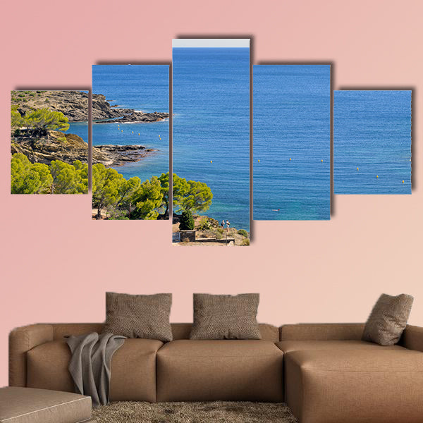 Natural landscapes in the Mediterranean  multi panel canvas wall art