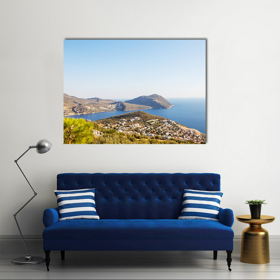 A beautiful Sea Coast In Turkey Is Adding Worth To The Canvas, Multi Panel Canvas Wall Art