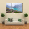 The Base Camp By Ala Kul Lake In The Karakol National Park, Kyrgyzstan Multi Panel Canvas Wall Art