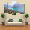 The Base Camp By Ala Kul Lake In The Karakol National Park, Kyrgyzstan Multi Panel Canvas Wall Art