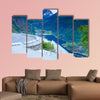 Tourism vacation and travel. Beautiful view over magical viewpoint, wall art