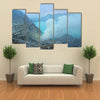 Kawah Ijen crater is the famous tourist attraction in Indonesia multi panel canvas wall art