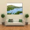 Antigua, Caribbean islands, English Harbour view with yachts Multi panel canvas wall art