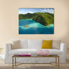 Aerial Shot of Micronesian Islands multi panel canvas wall art