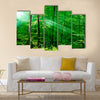 Lights of the forest multi panel canvas wall art