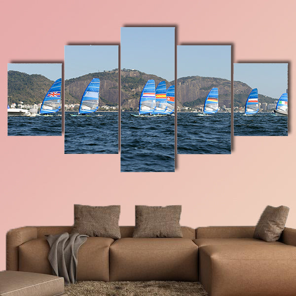 The xxxxxxx during Men's rs-x medley relay of the Rio 2016 Olympics Games