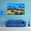 The most beautiful scenery in the Dolomites multi panel canvas wall art