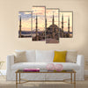 The Blue Mosque, (Sultanahmet Camii), Istanbul, Turkey Multi panel canvas wall art