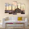 The Blue Mosque, (Sultanahmet Camii), Istanbul, Turkey Multi panel canvas wall art