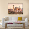 Copy of Hagia Sophia mosque sultanahmet in Istanbul Turkey multi panel canvas wall art